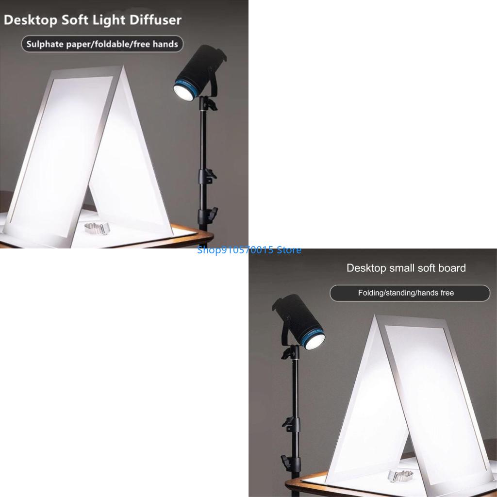 Photography Lighting Board - B95C Foldable Reflector Board Photography Desktop