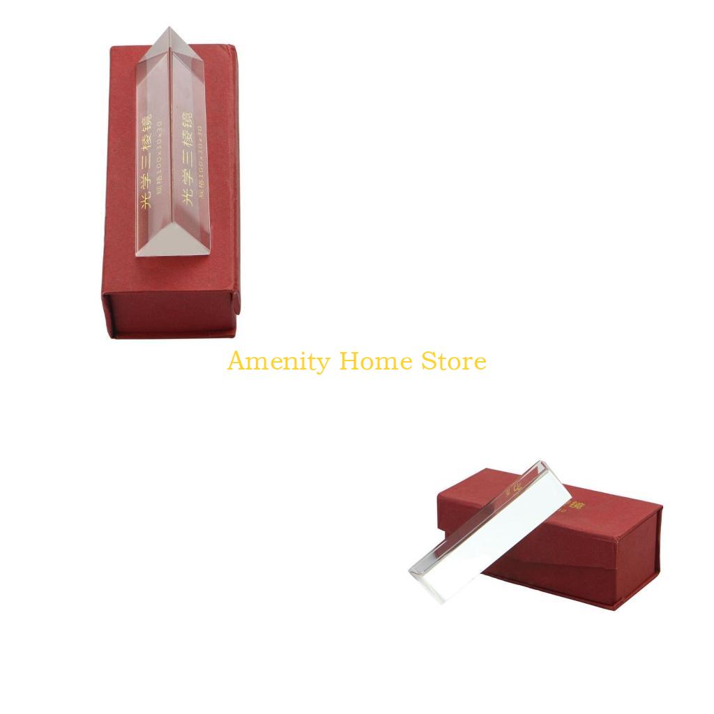 Photography Lighting Triangle - F26C Crystal Optical Glass Triangular Prism