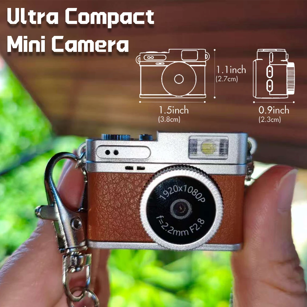 Photography Lighting Description - Mini Retro Digital Camera 1080P Video