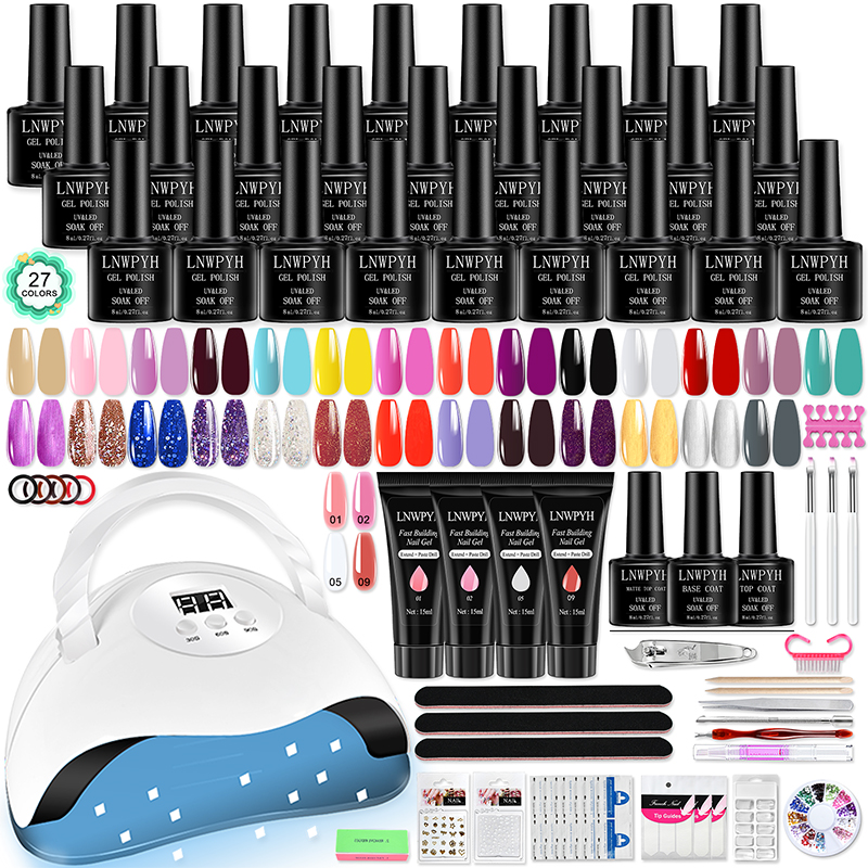 Photography Lighting Gels - Nail Gel Polish Kit With LED