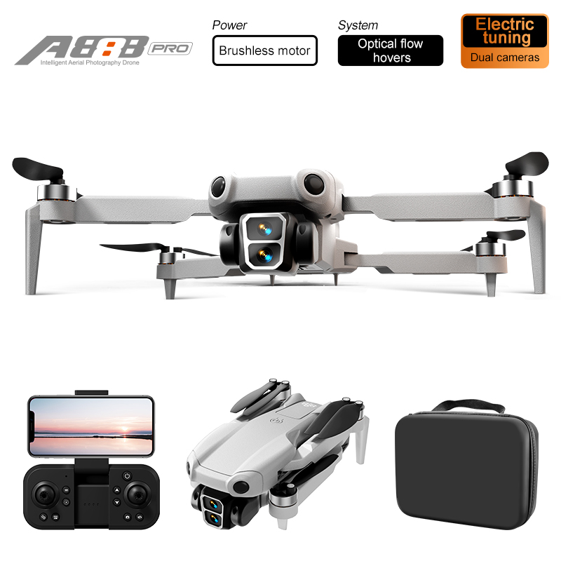 Photography Lighting Beginners - A888 brushless motor wind-resistant drone, 4K