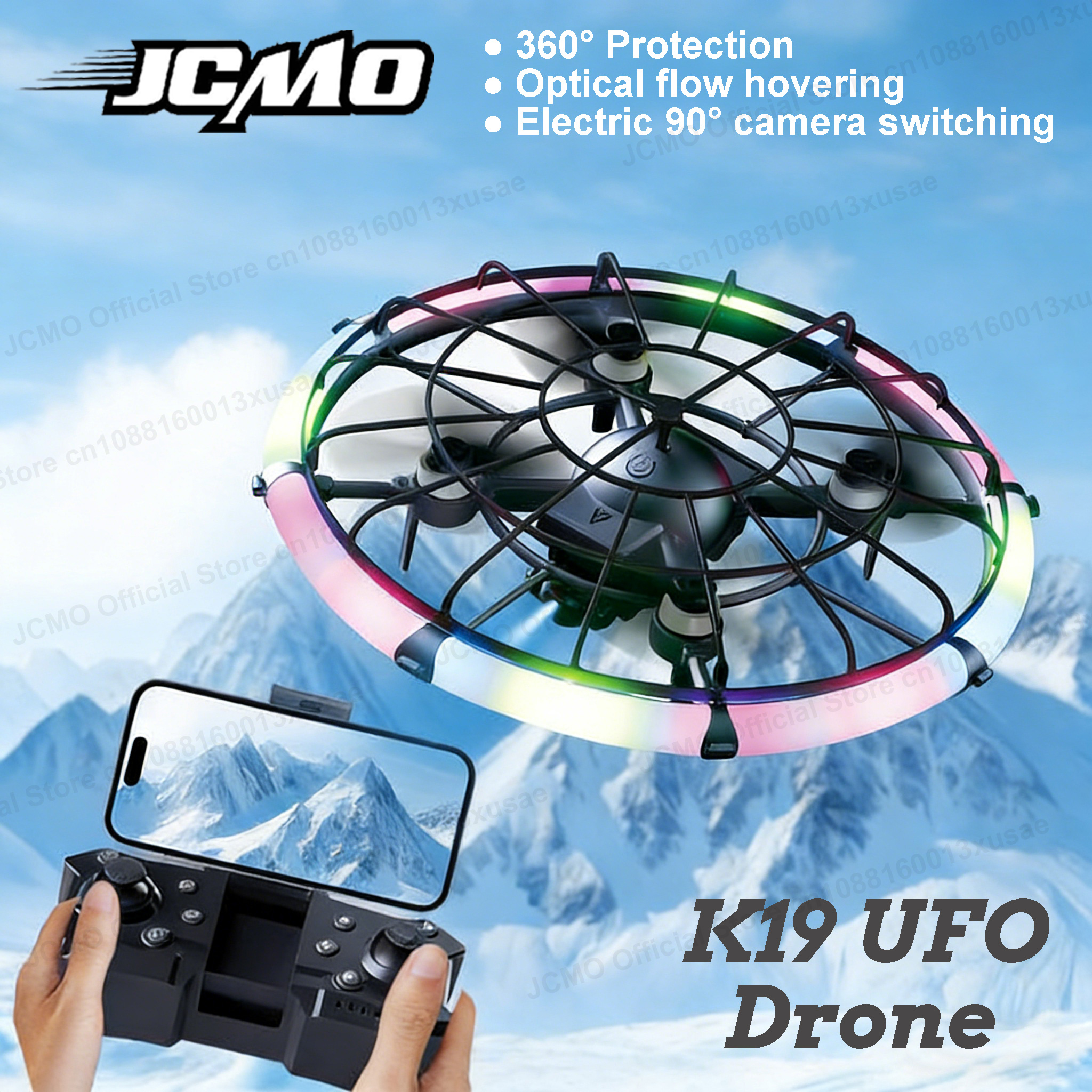 Photography Lighting Beginners - JCMO RC Drone with Dual HD