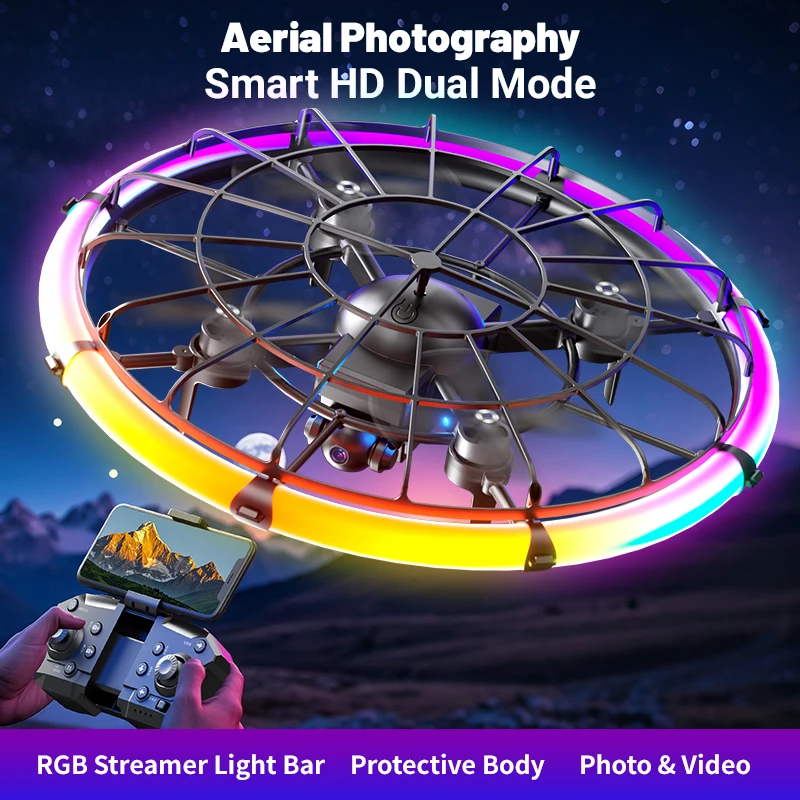JJRC H145 UFO RC Drone with Du - Photography Lighting Beginners avaliação e preço