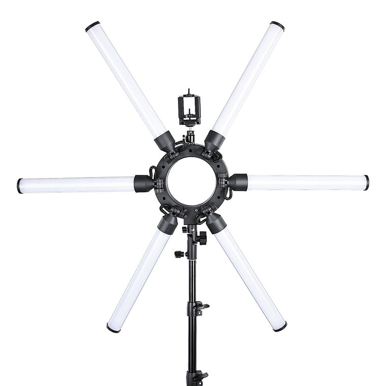2026 New Eyes Star 6 Tube Ligh - Photography Lighting Video avaliação e preço