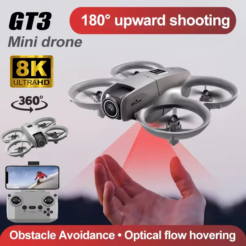 2026 DWI New GT3 Mini RC Drone - Photography Lighting Beginners avaliação e preço