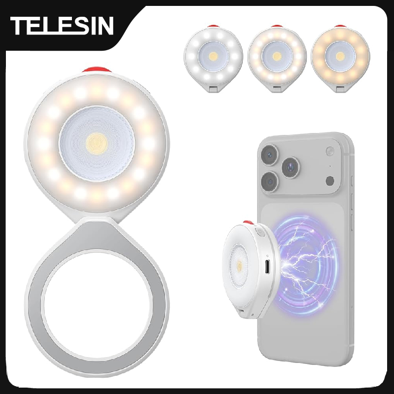 TELESIN Magnetic Flash light S - Photography Lighting Brand avaliação e preço