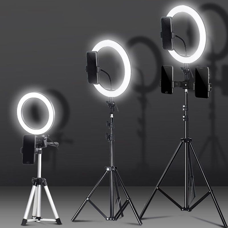 Phone Live Ring Light 10 Inch  - Photography Lighting Video avaliação e preço
