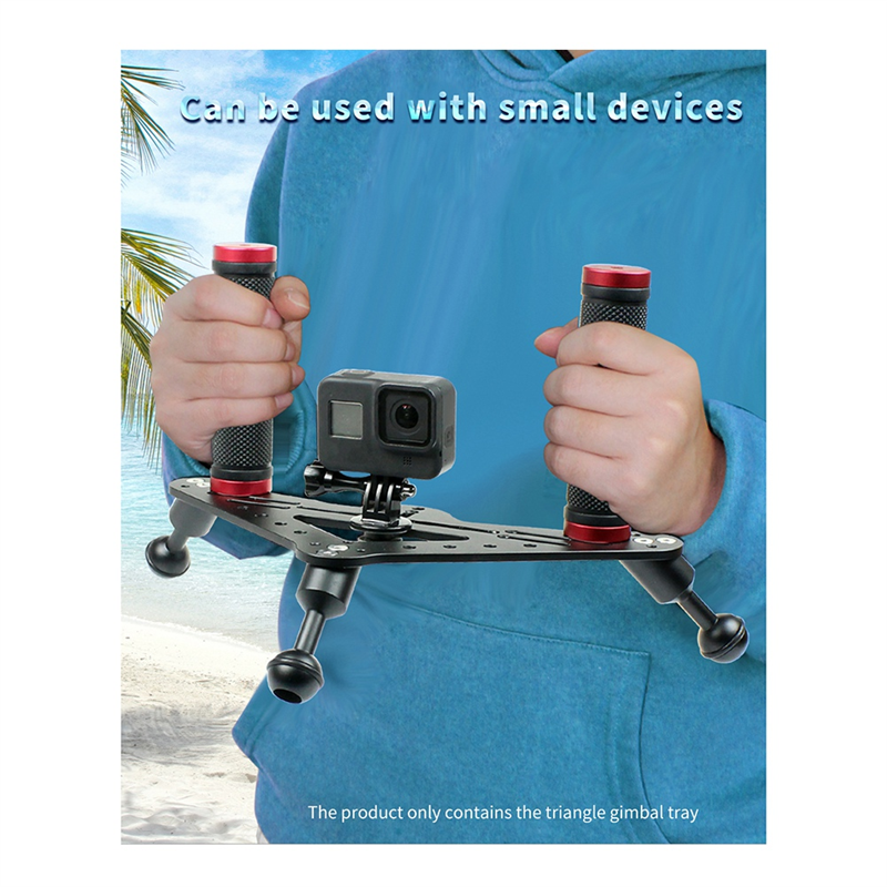 【HOT A69Z!】Diving Tray Video T - Photography Lighting Triangle avaliação e preço
