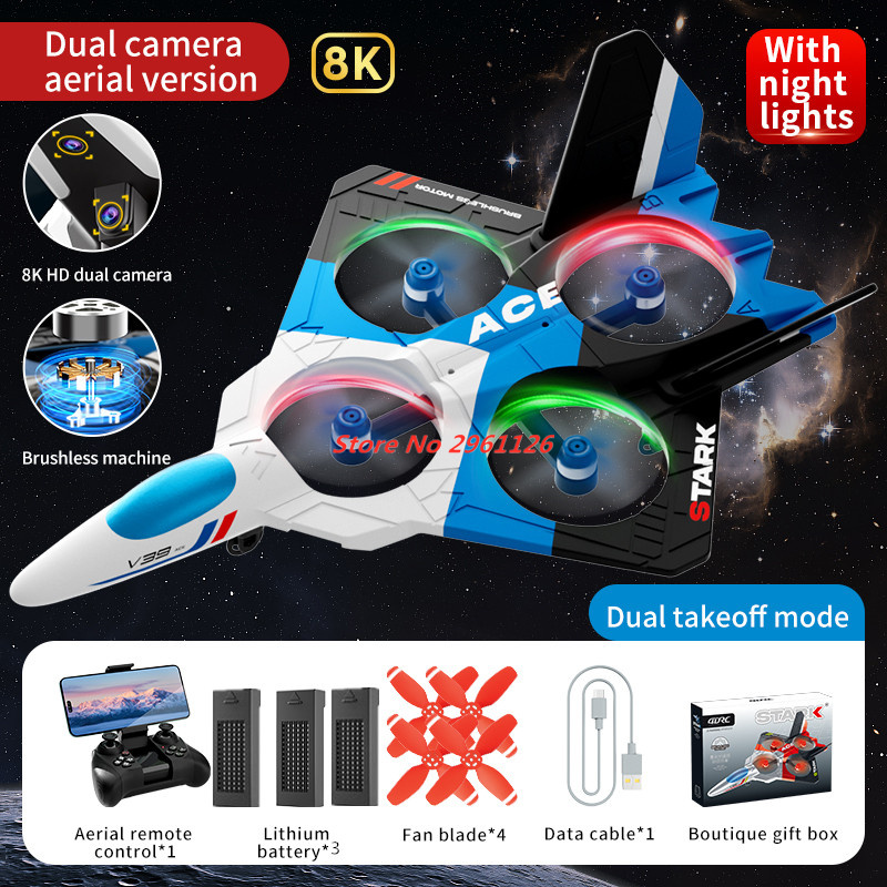 Mini Foam Drone 8K Dual Camera - Photography Lighting Beginners avaliação e preço