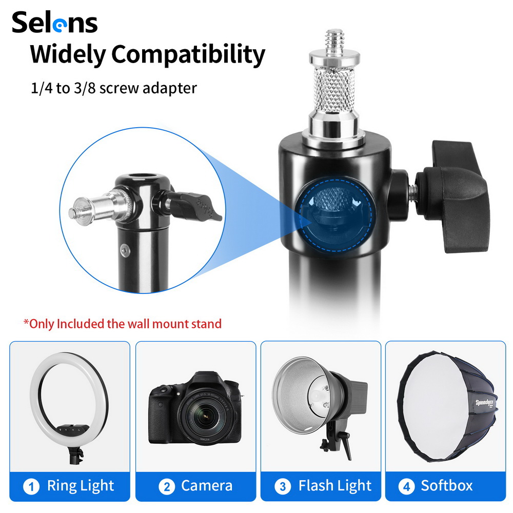 Meking Wall Camera Mount With  - Photography Lighting Triangle avaliação e preço