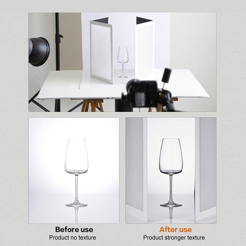Portable Photography Reflector - Photography Lighting Board avaliação e preço