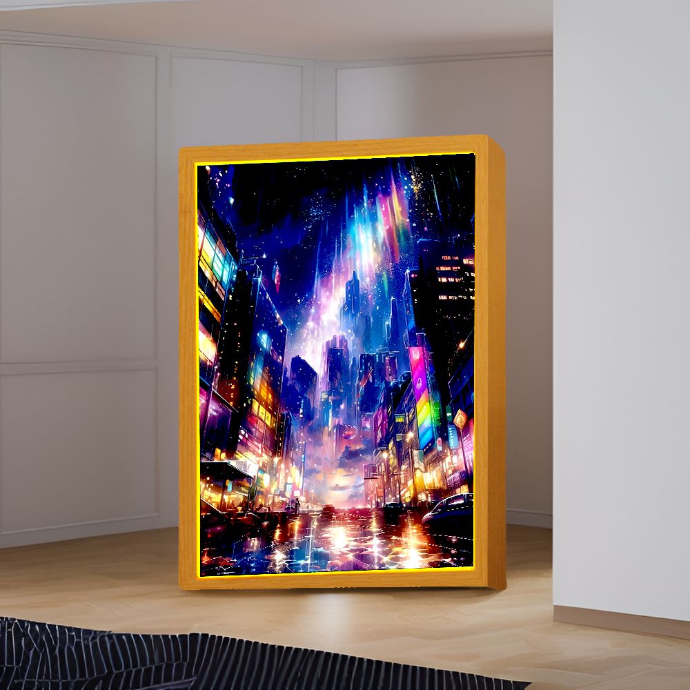Beautiful City Light Painting  - Photography Lighting Board avaliação e preço