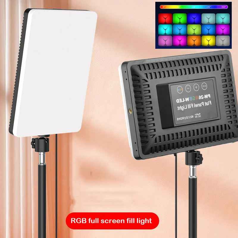 10IN RGB LED Video Light Remot - Photography Lighting Board avaliação e preço