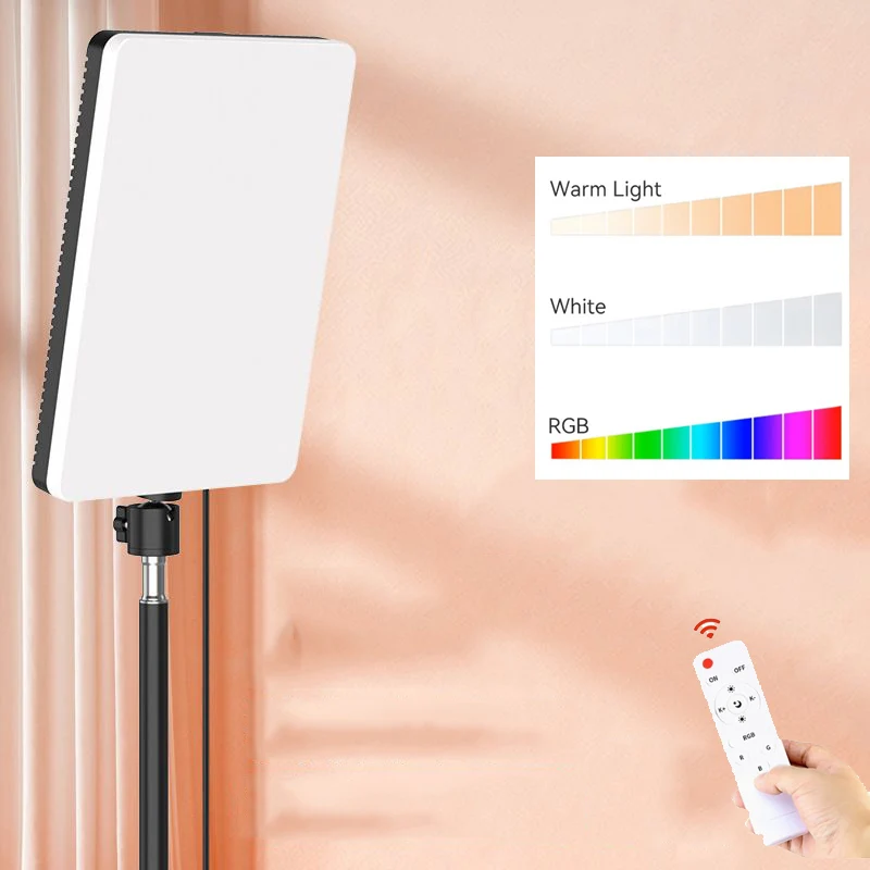 10IN RGB LED Video Light Remot - Photography Lighting Board avaliação e preço