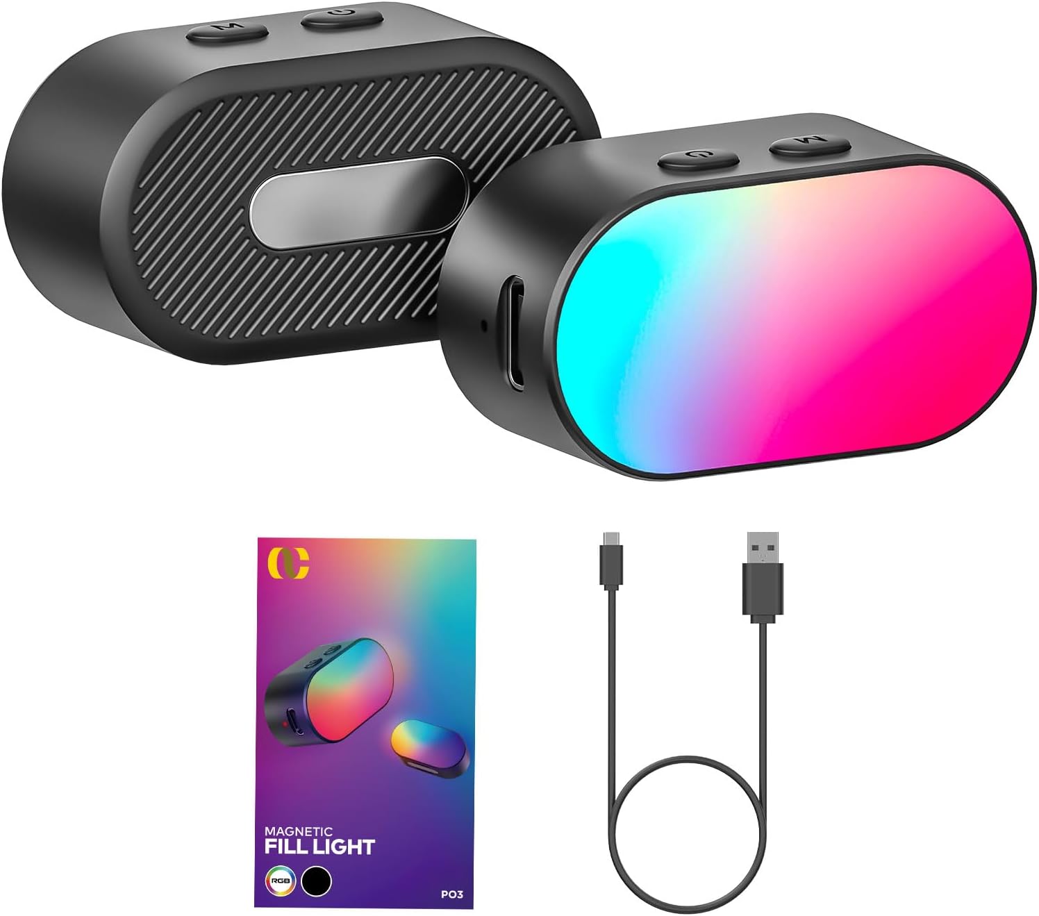 AOCHUAN Mini RGB Magnetic Fill - Photography Lighting Video avaliação e preço