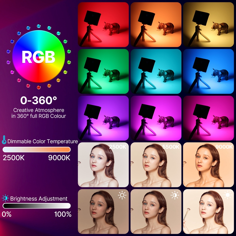Ulanzi LT002 7 inch Pocket LED - Photography Lighting Board avaliação e preço