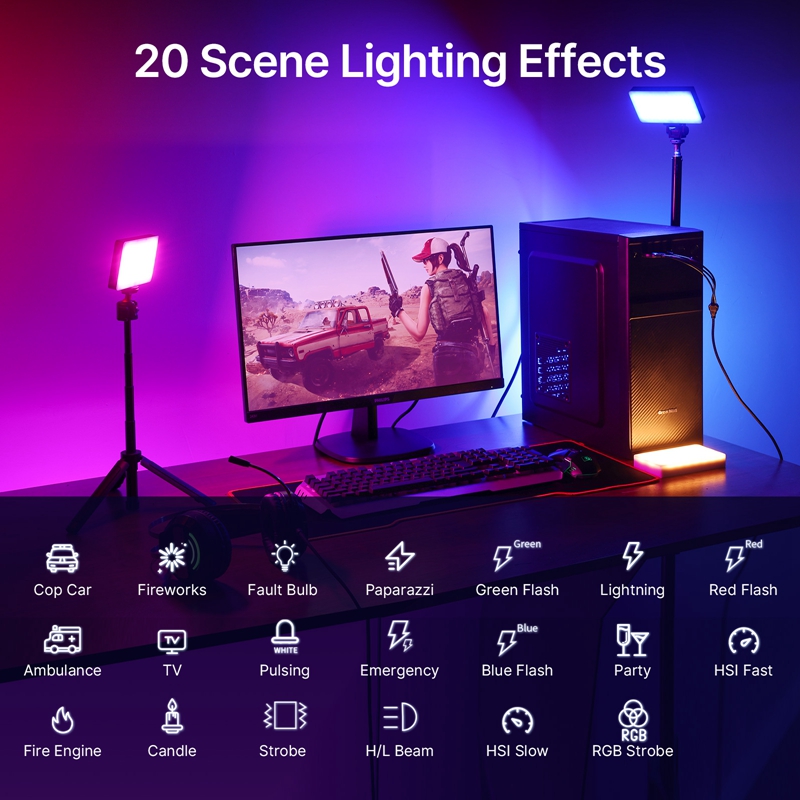 Ulanzi LT002 7 inch Pocket LED - Photography Lighting Board avaliação e preço
