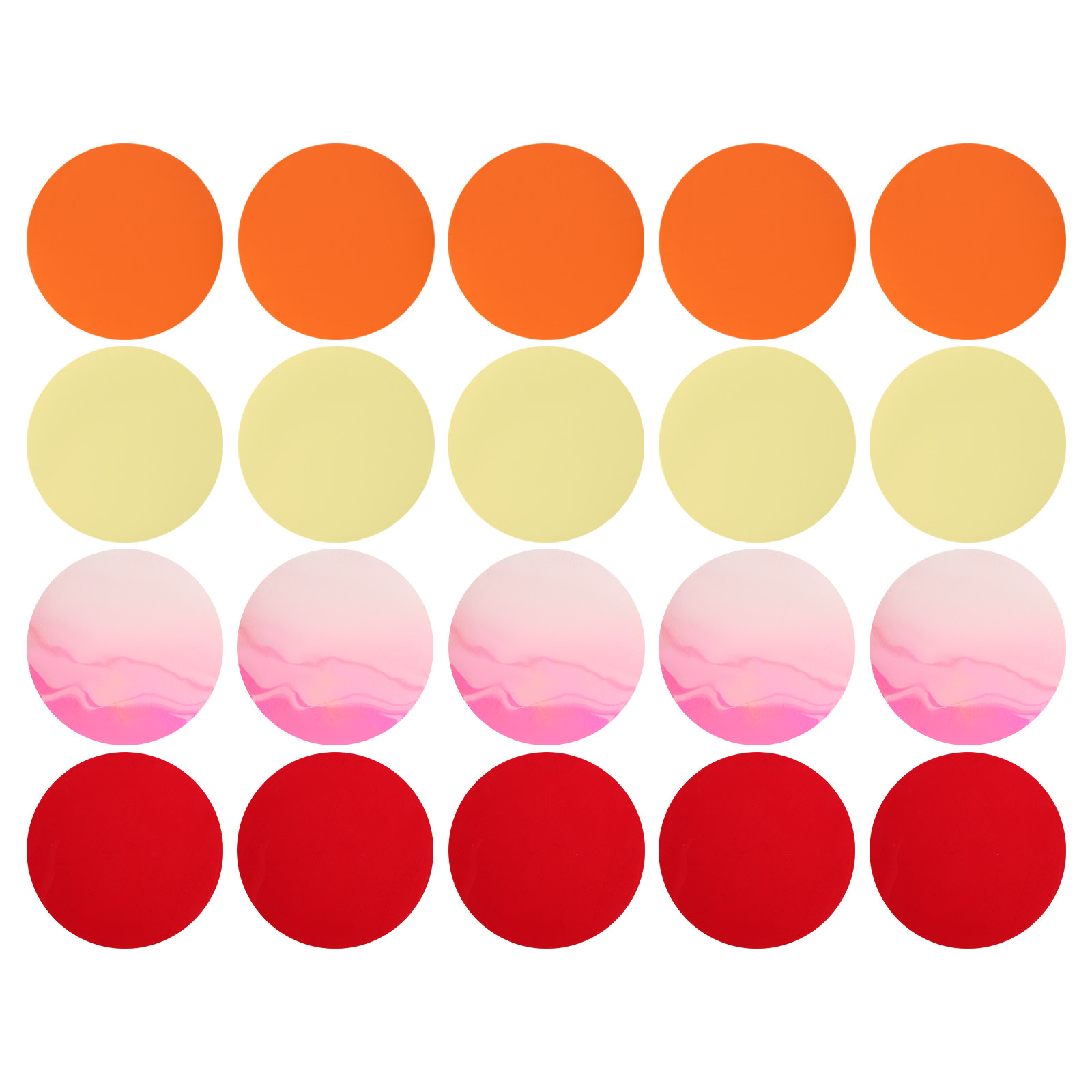 20Pcs Color Changing Light Gel - Photography Lighting Gels avaliação e preço