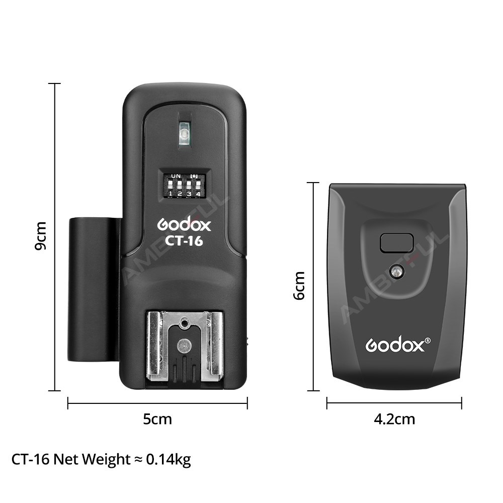 Godox CT-16 16 Channels Wirele - Trigger Receiver Set avaliação e preço