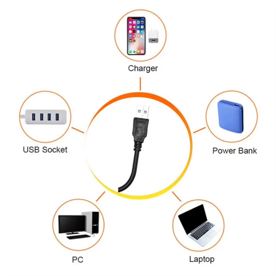 Led 5V Colorful USB Sunset Lam - Photography Lighting Diy avaliação e preço