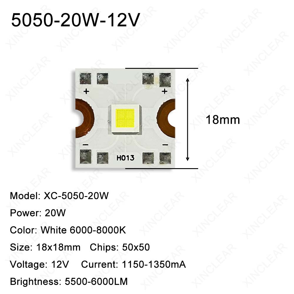 SMD 5050 7070 LED Chips 20W 45 - Photography Lighting Diy avaliação e preço