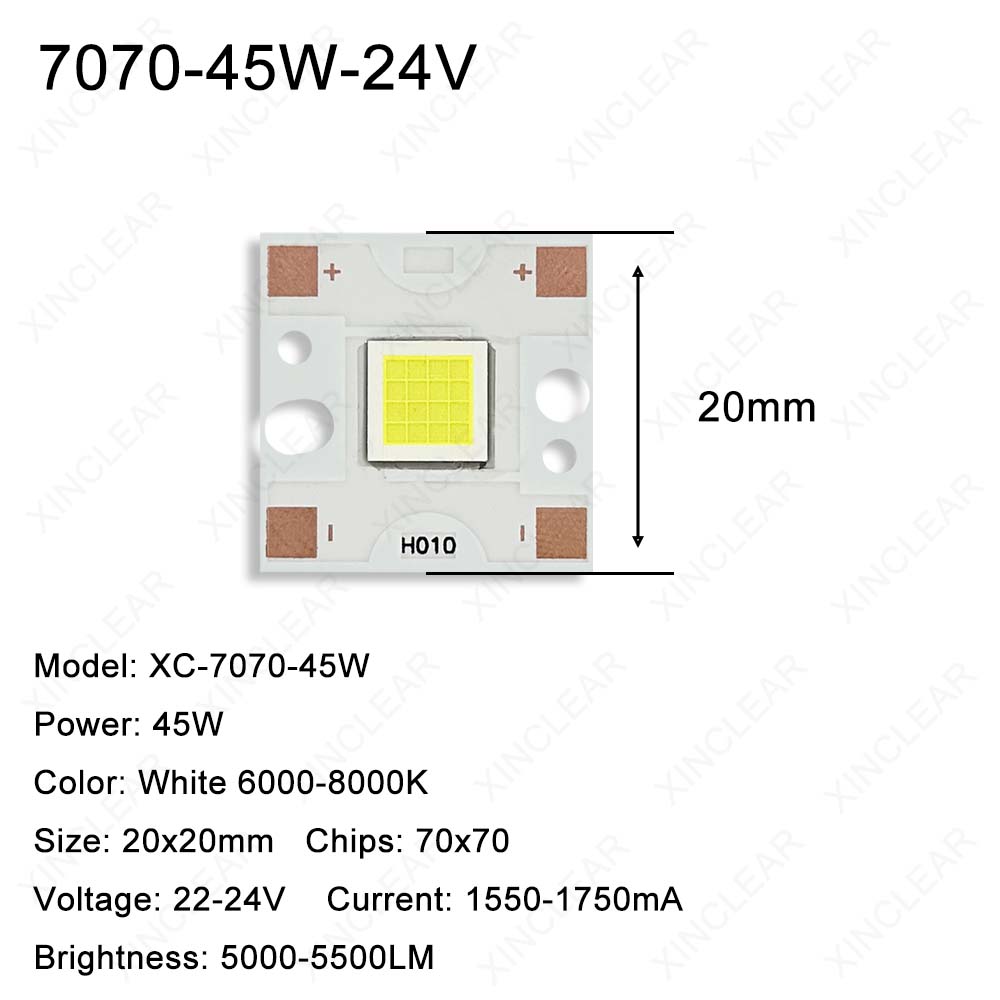 SMD 5050 7070 LED Chips 20W 45 - Photography Lighting Diy avaliação e preço
