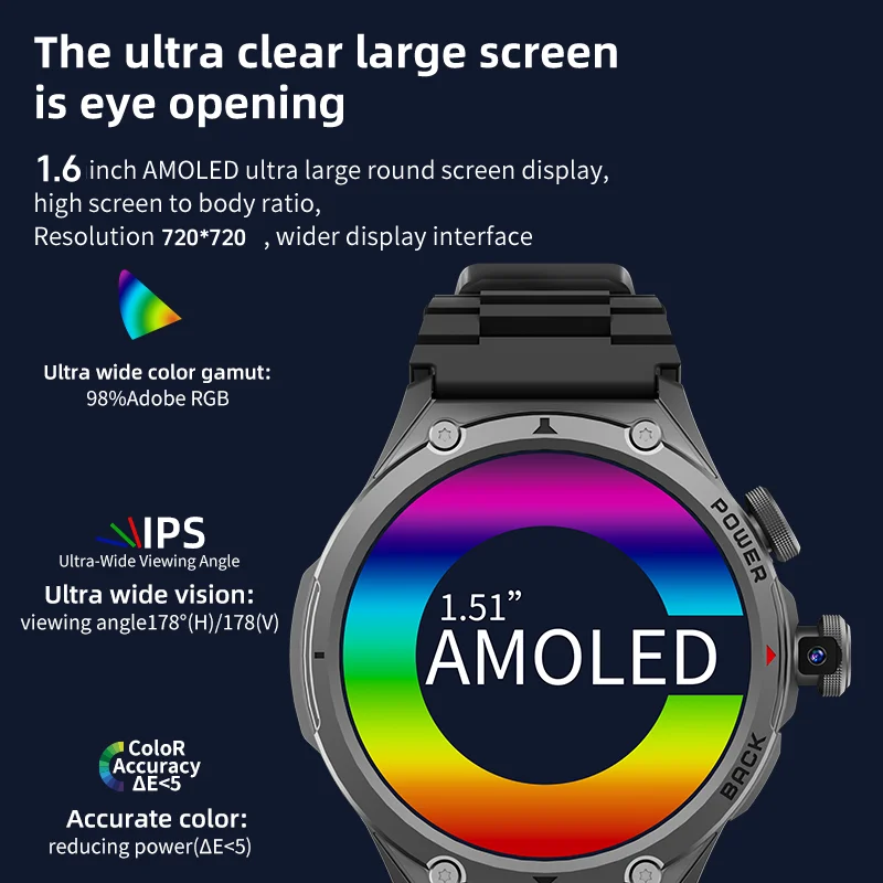 H12 Smartwatch 4G LTE Smart Wa - Photography Lighting Gels avaliação e preço