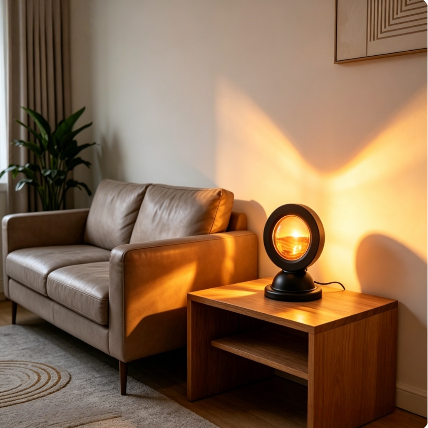 USB Sunset Projection Lamp Amb - Photography Lighting Ideas avaliação e preço