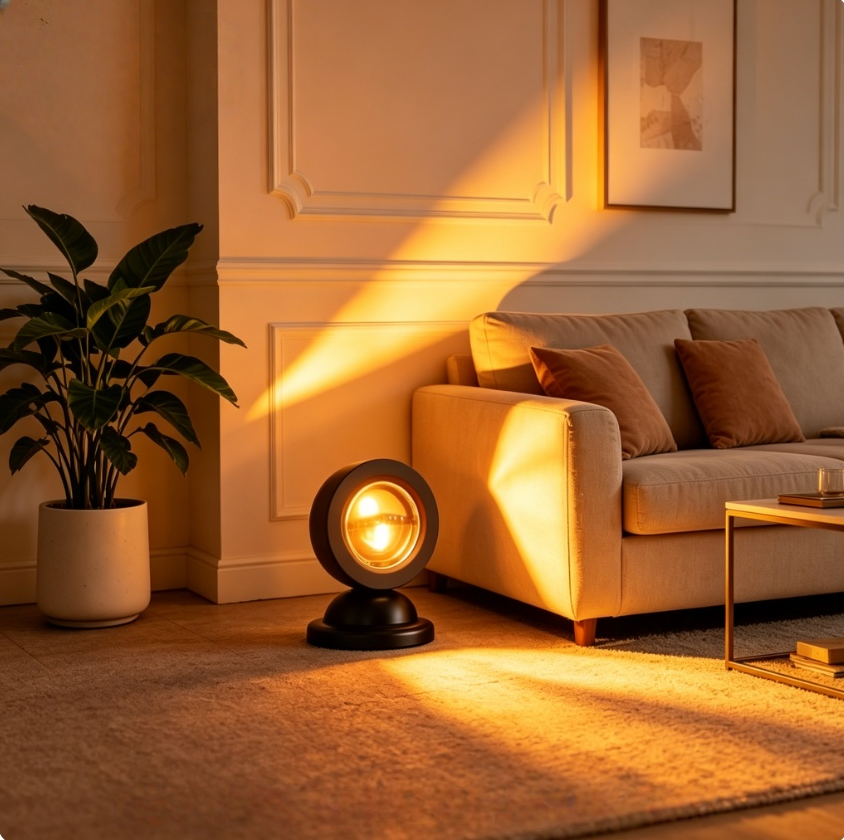 USB Sunset Projection Lamp Amb - Photography Lighting Ideas avaliação e preço