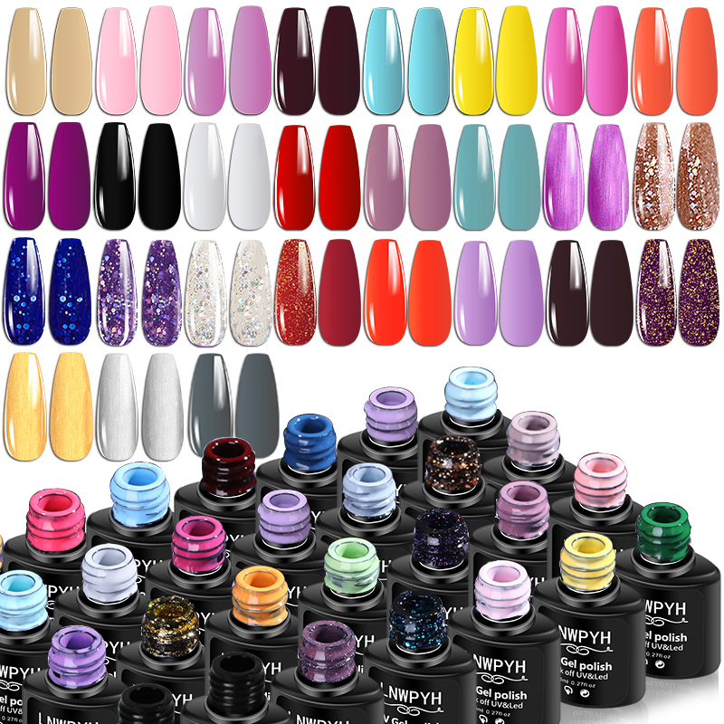 Nail Gel Polish Kit With LED N - Photography Lighting Gels avaliação e preço