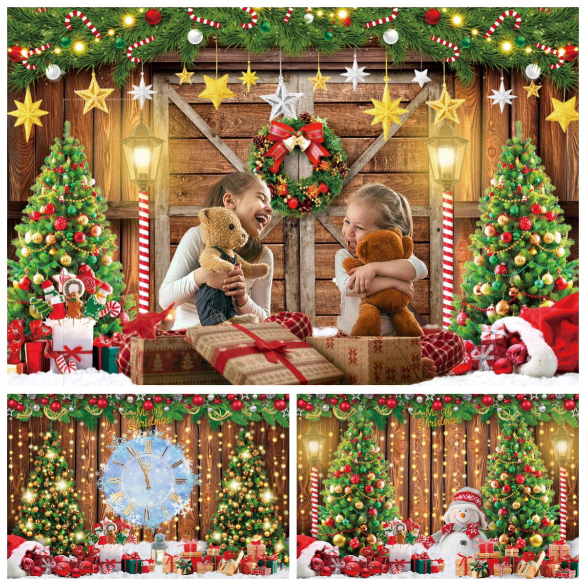 Winter Christmas Photography B - Photography Lighting Board avaliação e preço