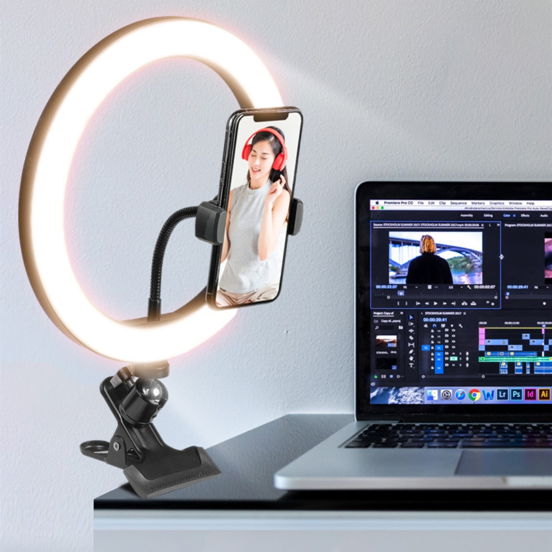 Dimmable Led Ring Light Profis - Photography Lighting Video avaliação e preço