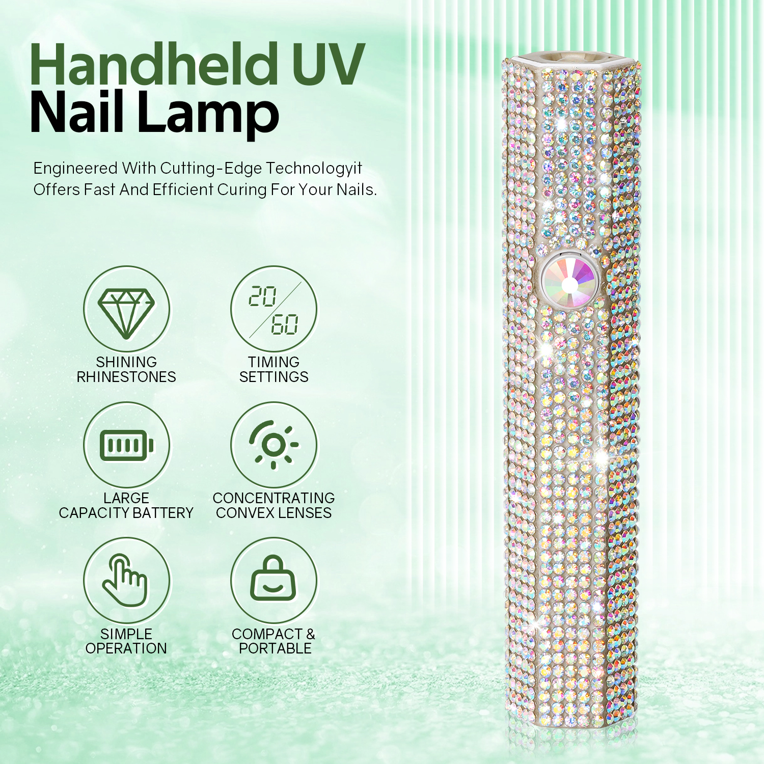 DianaBeauty Handheld Nail Drye - Photography Lighting Gels avaliação e preço