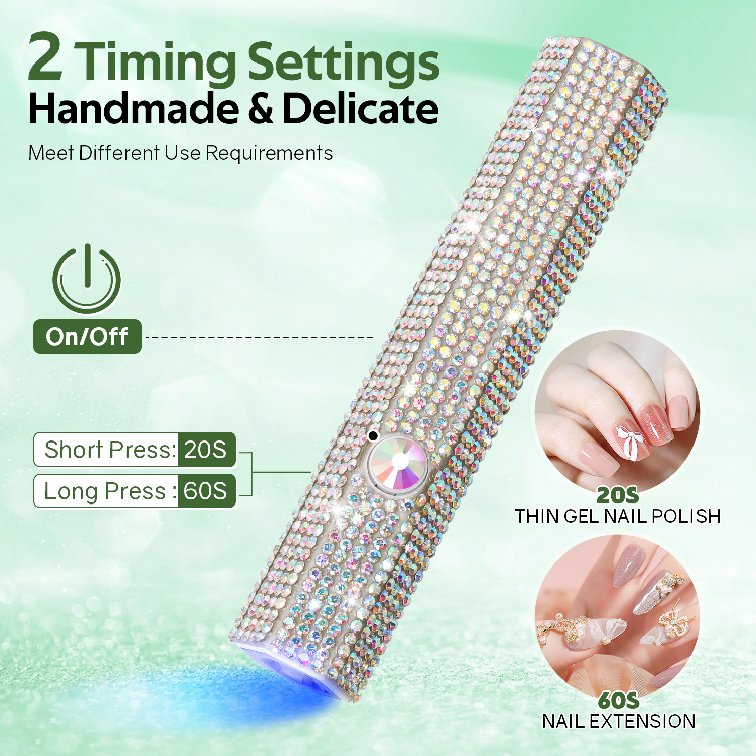 DianaBeauty Handheld Nail Drye - Photography Lighting Gels avaliação e preço