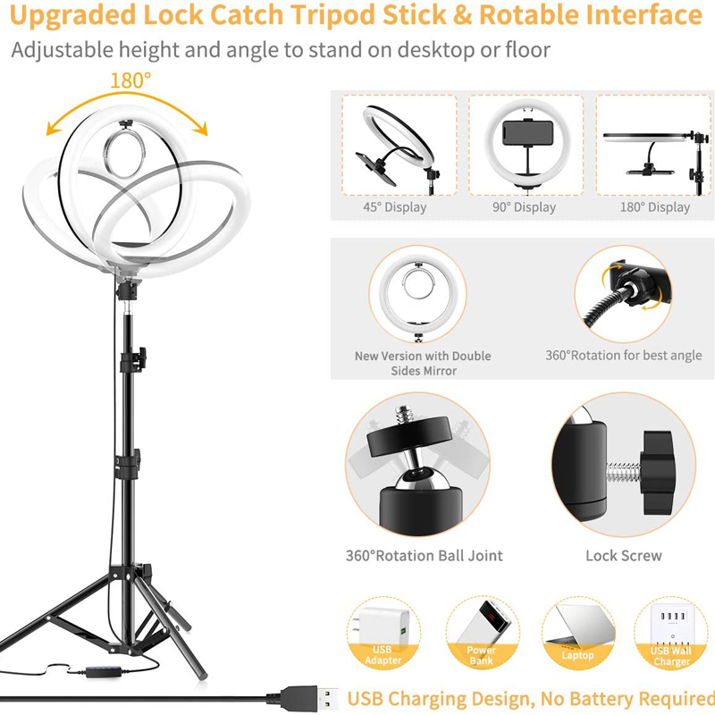 Video Light 16/26/33cm Selfie  - Photography Lighting Description avaliação e preço