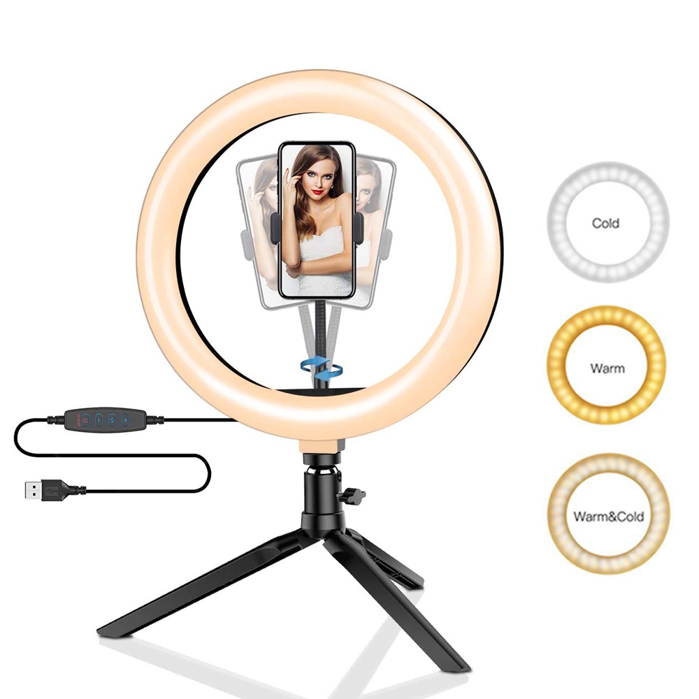 26cm 10 inch Led Ring Selfie L - Photography Lighting Description avaliação e preço