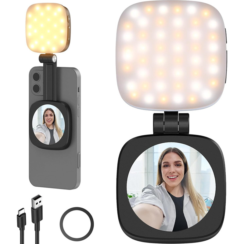 2 in 1 Folding Magnetic Phone  - Photography Lighting Brand avaliação e preço