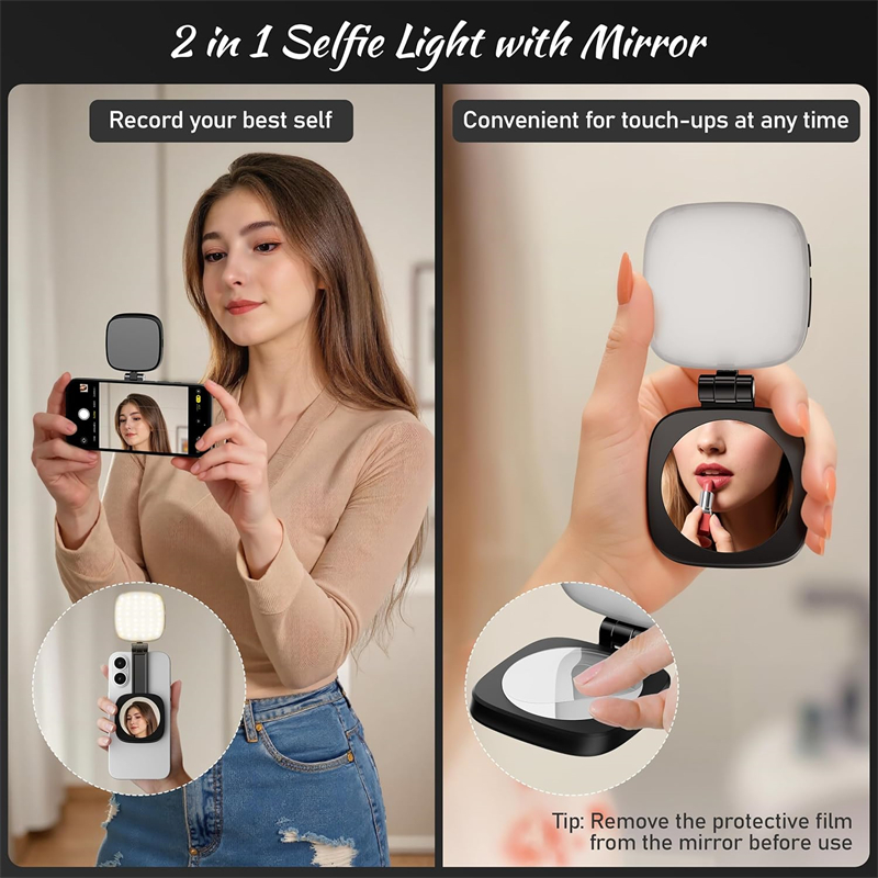2 in 1 Folding Magnetic Phone  - Photography Lighting Brand avaliação e preço