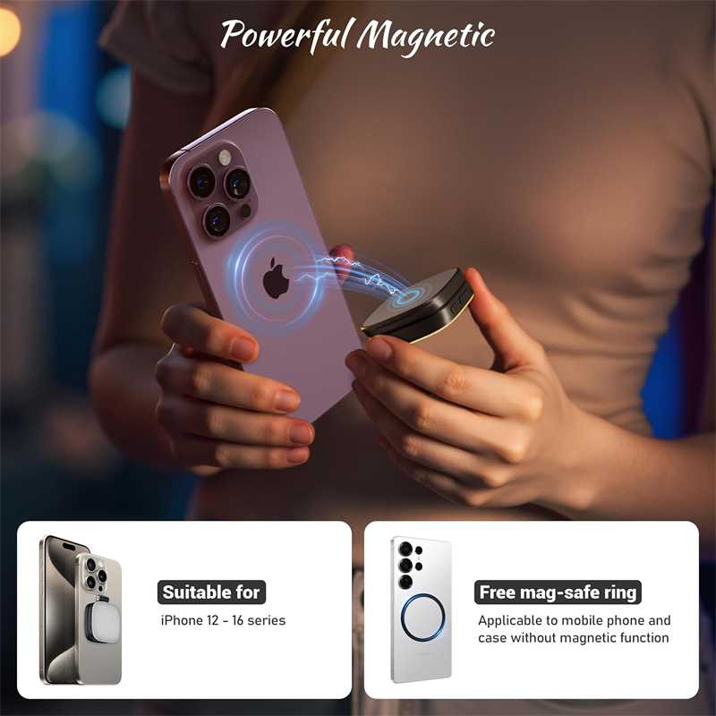 2 in 1 Folding Magnetic Phone  - Photography Lighting Brand avaliação e preço
