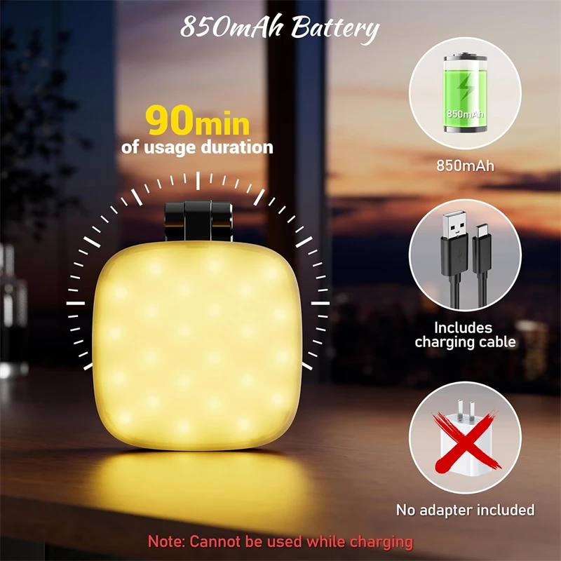 2 in 1 Folding Magnetic Phone  - Photography Lighting Brand avaliação e preço