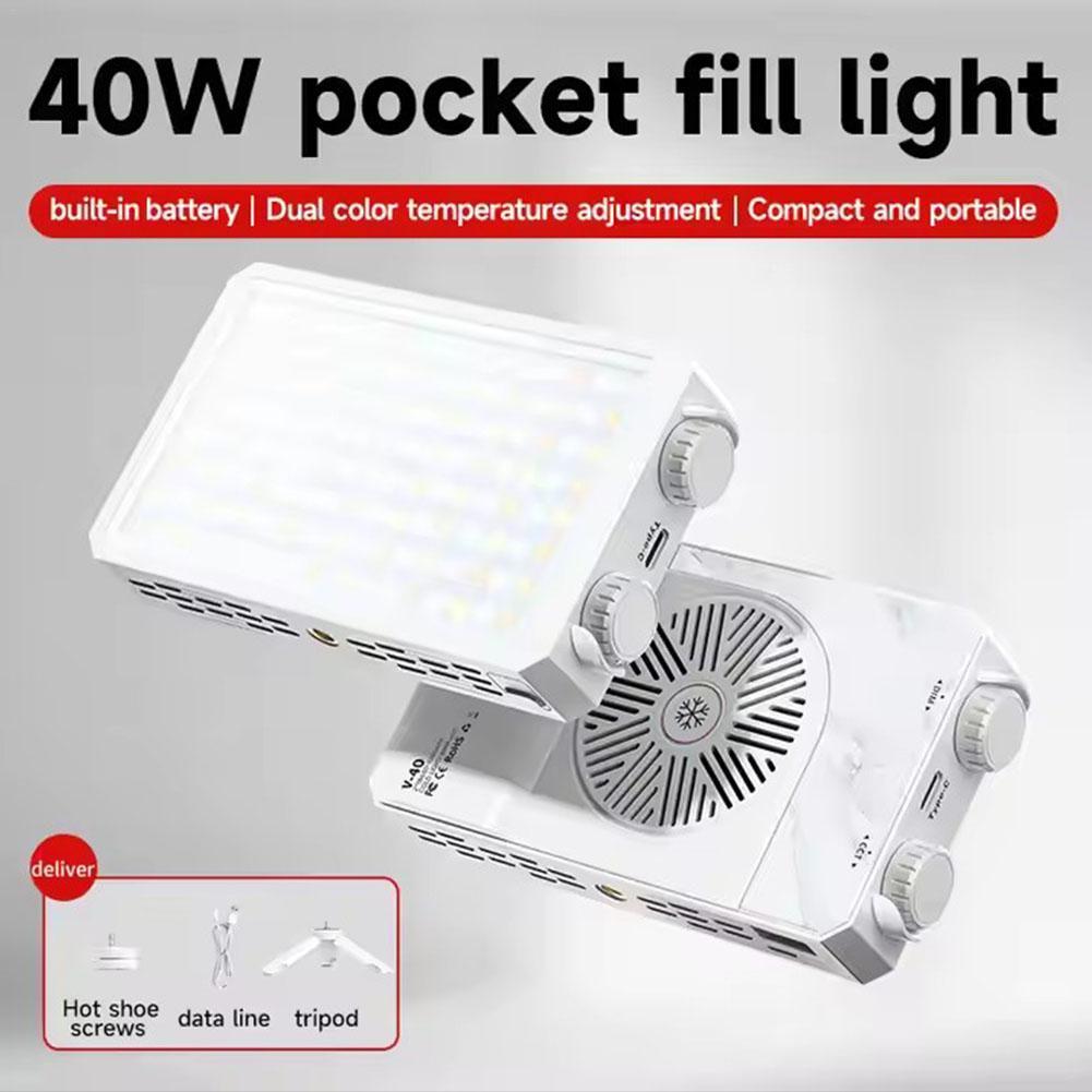 Customizable 40W LED Camera Li - Photography Lighting Video avaliação e preço