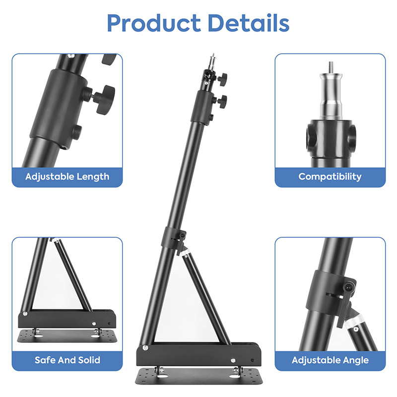 Photography Wall Mount Boom Ar - Photography Lighting Triangle avaliação e preço