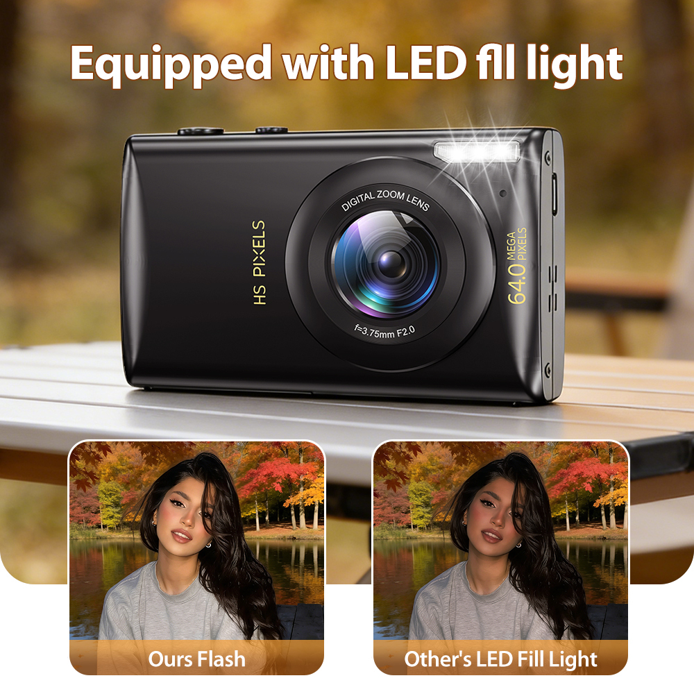 4K Ultra HD Camera 48MP Photog - Photography Lighting Beginners avaliação e preço