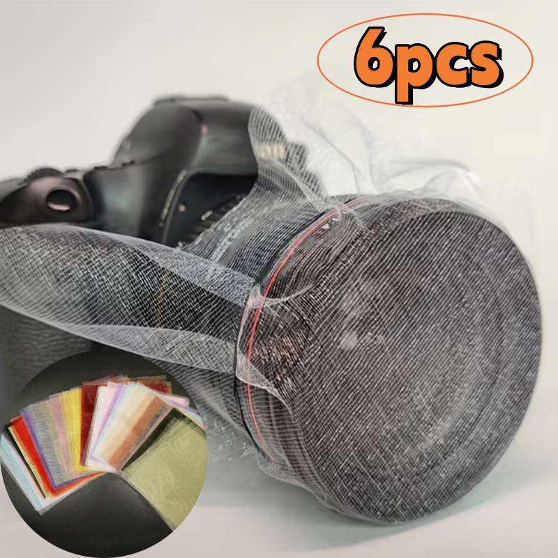 6pcs Thickened Organza Fabric  - Photography Lighting Diy avaliação e preço