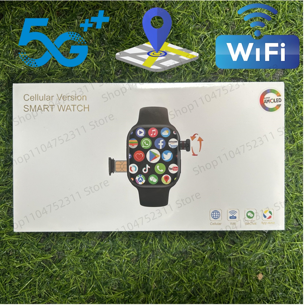 CD99 watch X 5G smartwatch 2.2 - Photography Lighting Gels avaliação e preço