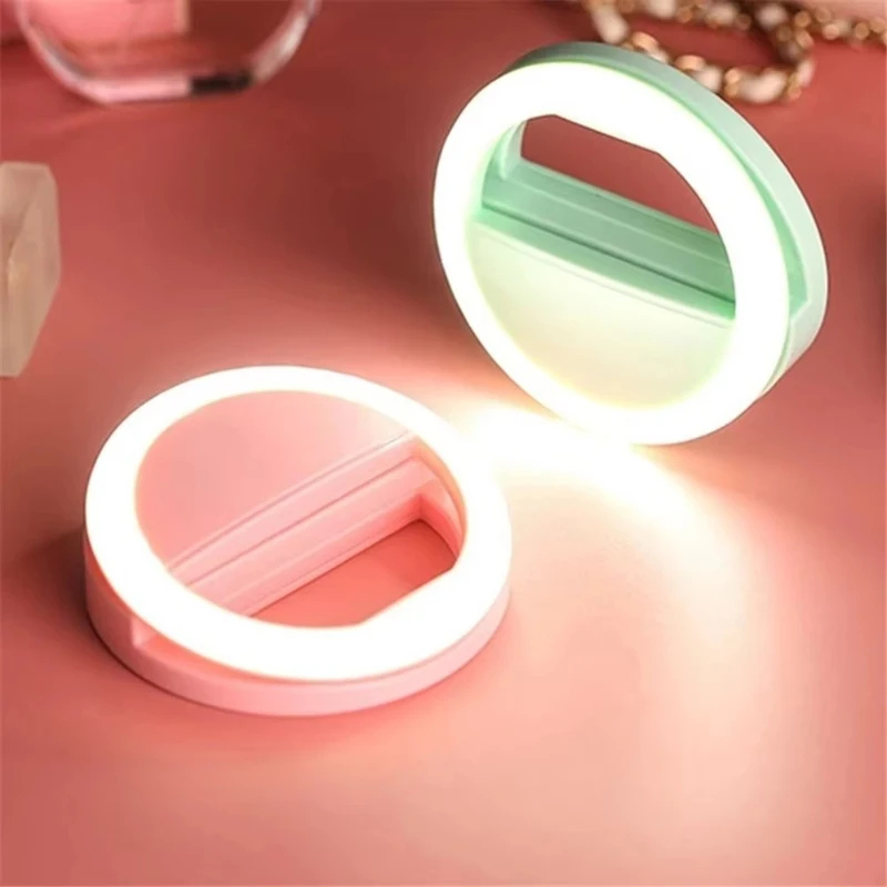 1-4 pcs LED Selfie Ring Fill L - Photography Lighting Description avaliação e preço