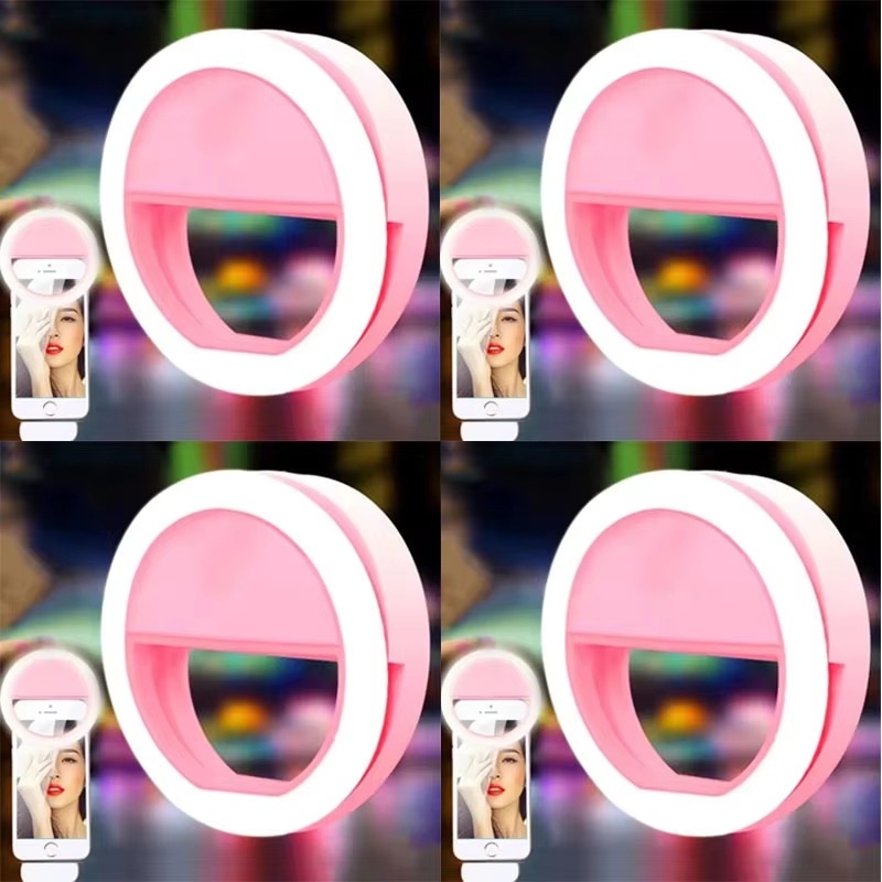 1-4 pcs LED Selfie Ring Fill L - Photography Lighting Description avaliação e preço
