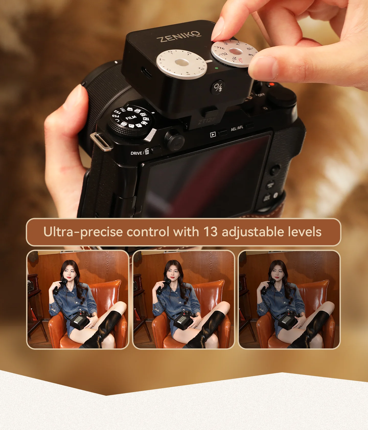 ZENIKO ZT12 Compact Retro TTL  - Photography Lighting Brand avaliação e preço