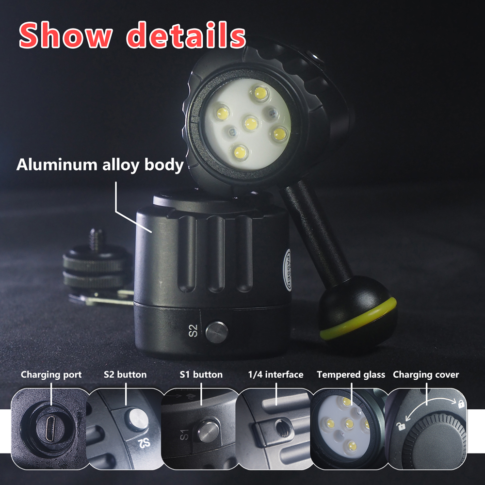 Seafrogs SL-18 1000LM Waterpro - Photography Lighting Brand avaliação e preço
