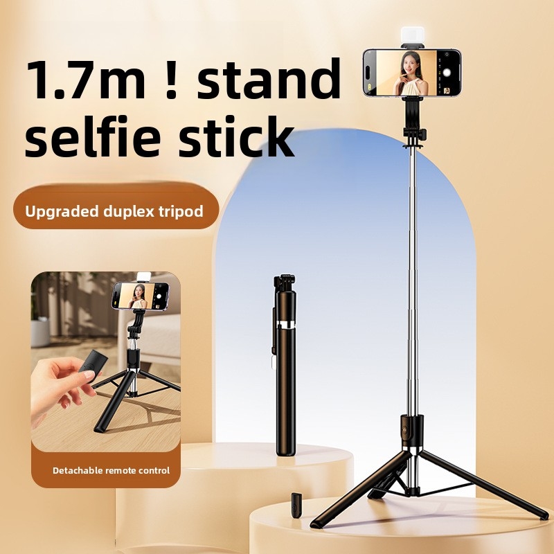 Extendable 1M Selfie Stick Tri - Photography Lighting Description avaliação e preço